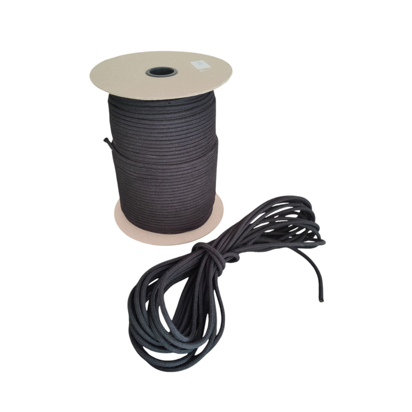 Recycled Cotton Cord – Black