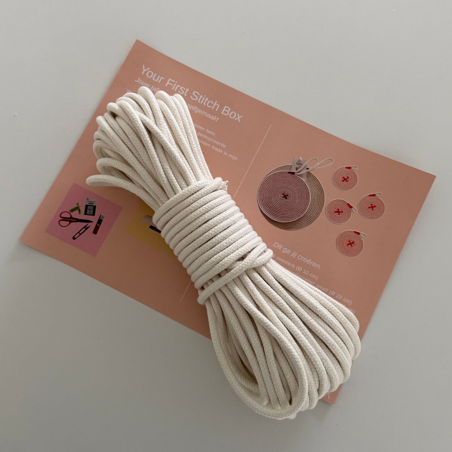 Je eerste steek doos - Rope sewing voor beginners