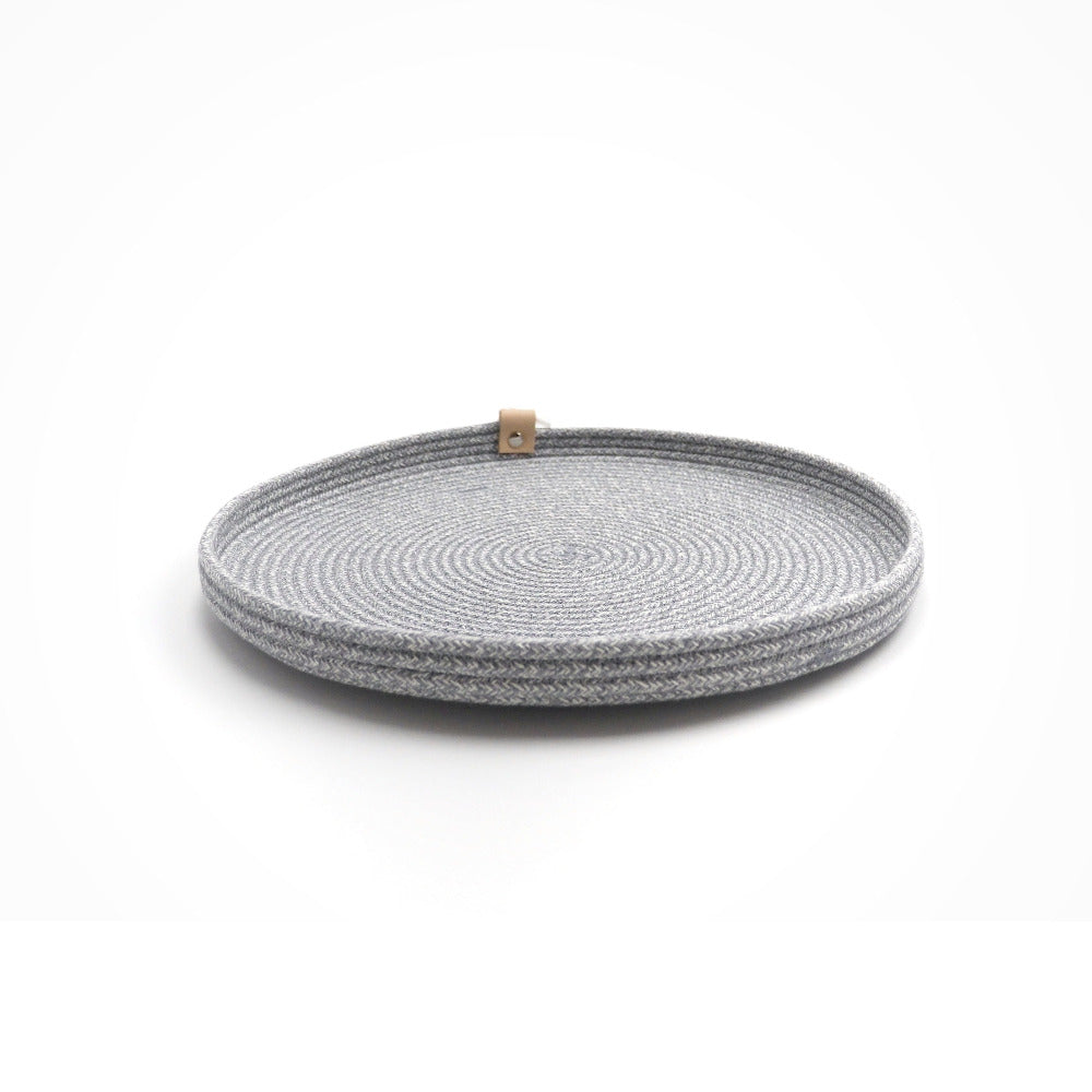 Plate Low UNI Pastel Grey