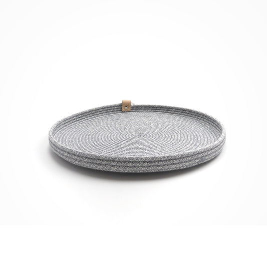 Plate Low UNI Pastel Grey