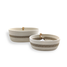 Load image into Gallery viewer, Oval storage Boho Melé