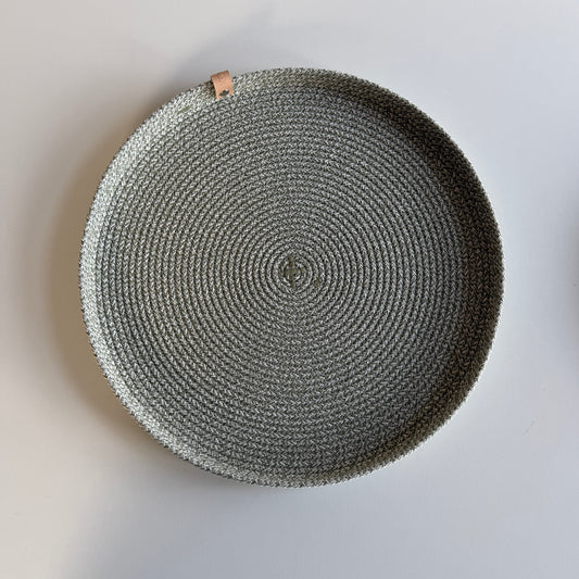 Plate Low Sage Green