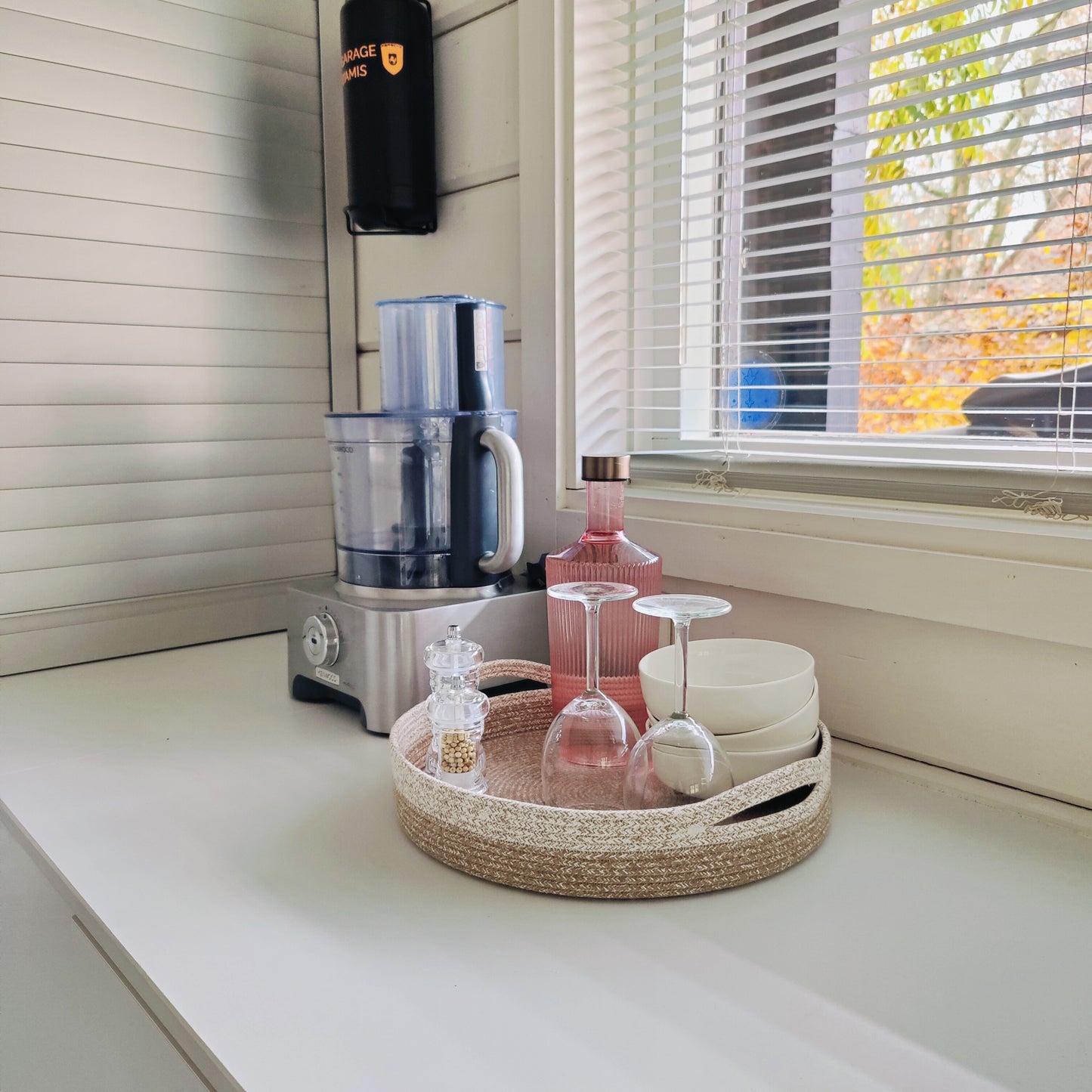 Tablett Zweifarbig Boho Melé