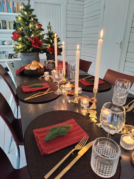 Oval Placemat Golden collection