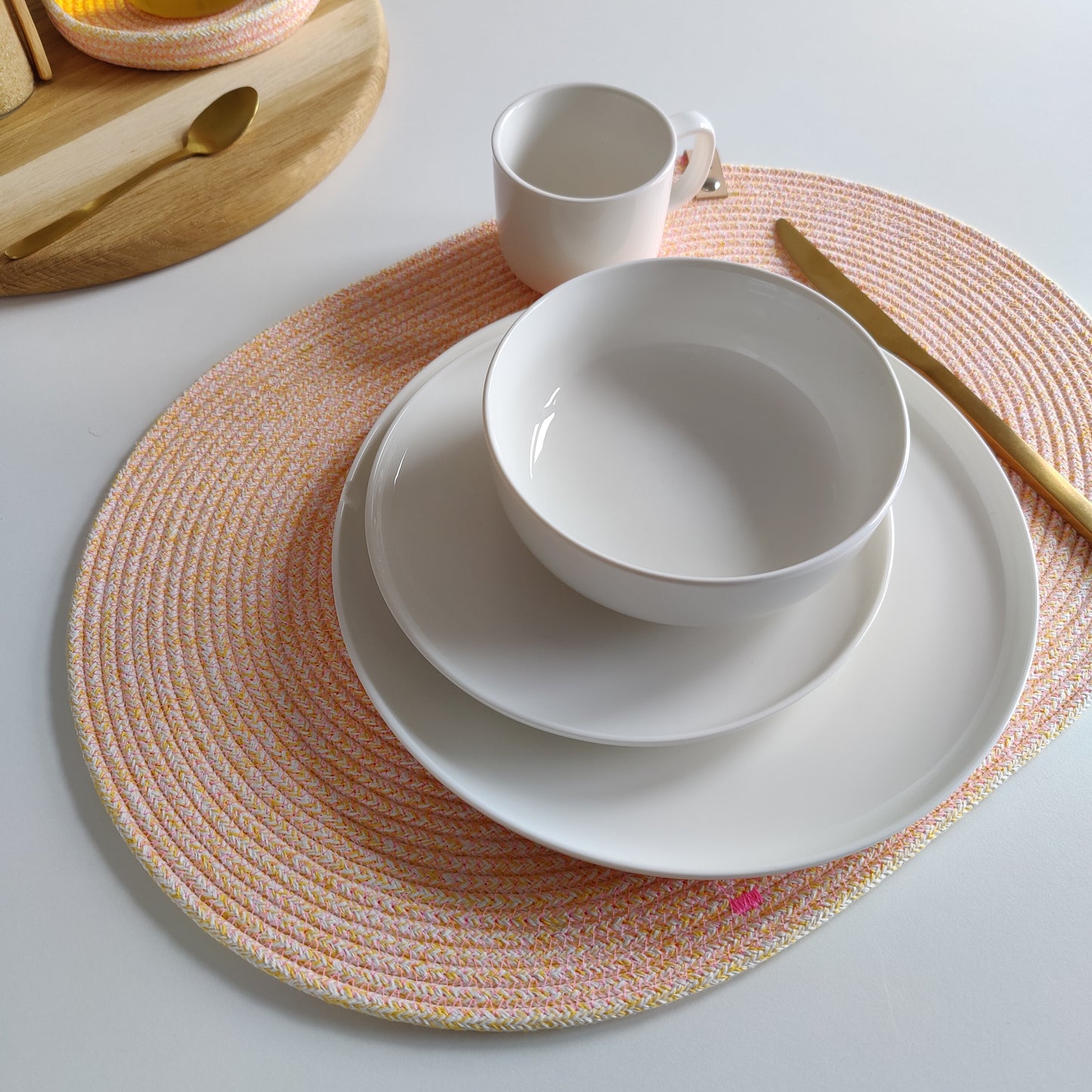 Oval Placemat Summer Pop