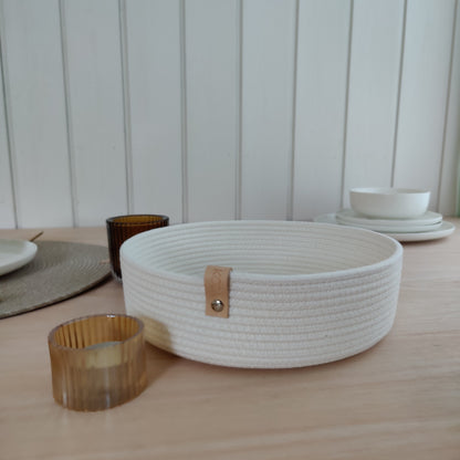 Assiette Haute Ecru Naturel