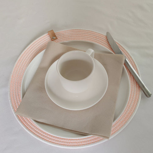 Placemat uni fluo orange