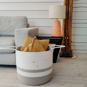 Storage basket High uni Boho Melé