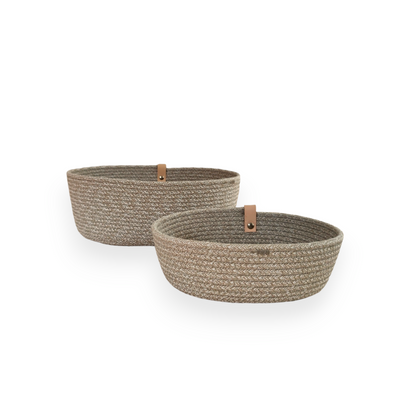 Ovale Aufbewahrungsbox Uni Boho melé