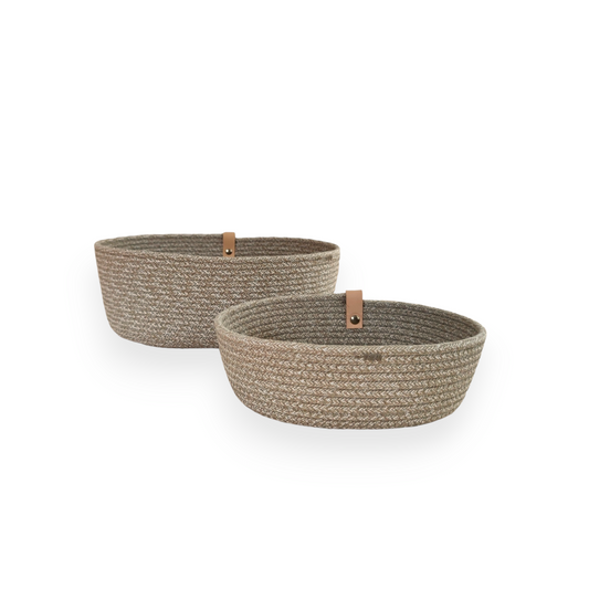 Ovale Aufbewahrungsbox Uni Boho melé