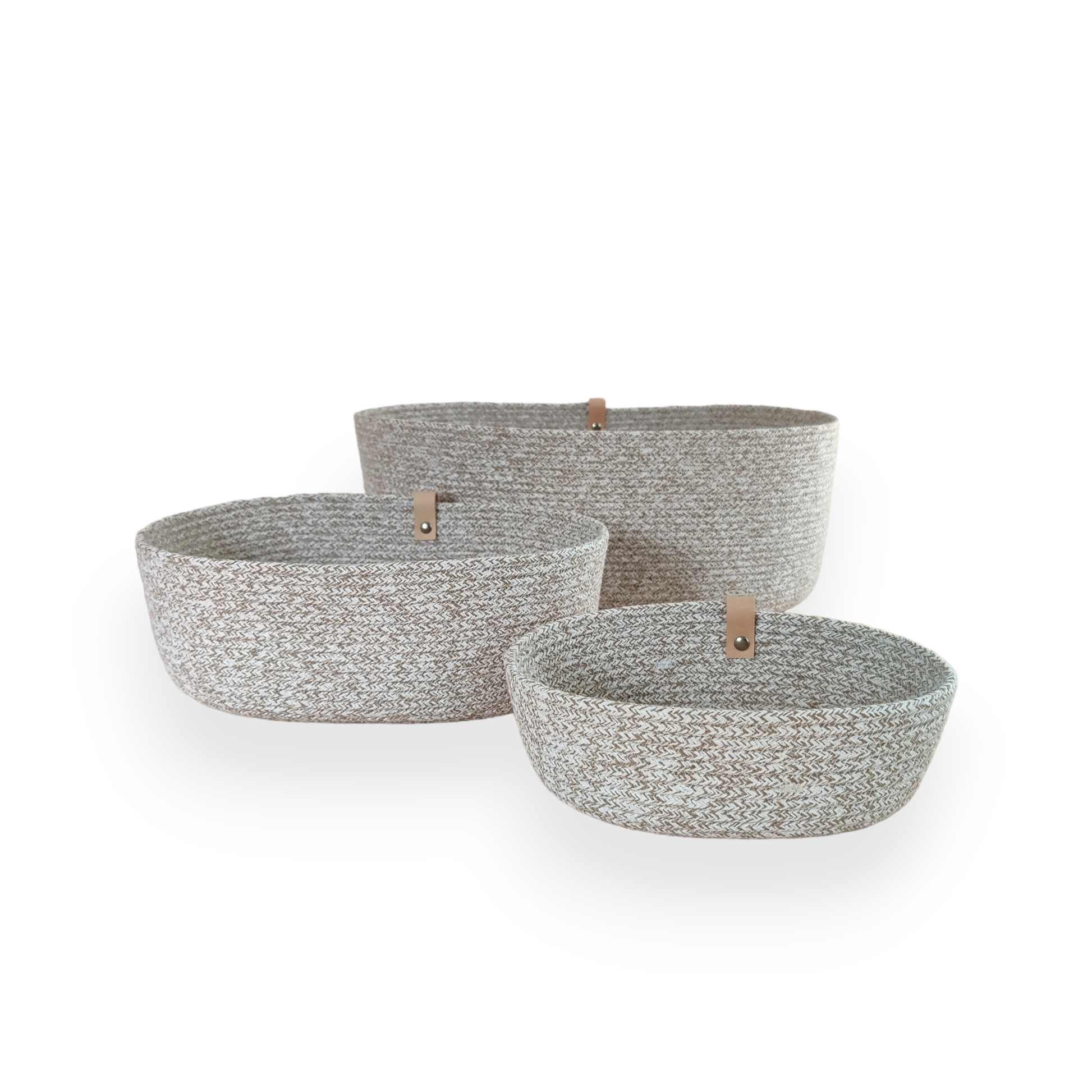 Ovale Aufbewahrung Uni Soft Boho – KOBA handmade in Belgium