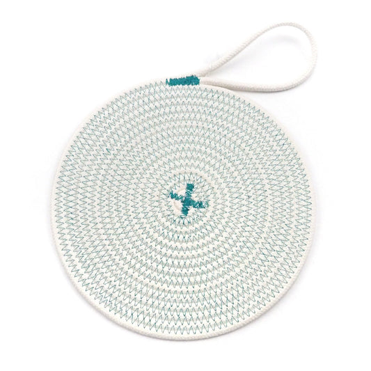 Pfannenuntersetzer UNI Türkis