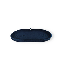 Load image into Gallery viewer, Oval Plate Black Rope