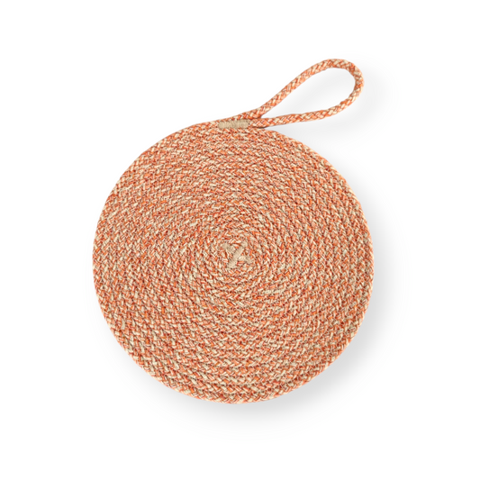 Pfannenuntersetzer Uni Pfirsich