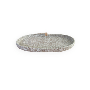 Oval Plate  Uni Soft Boho melé