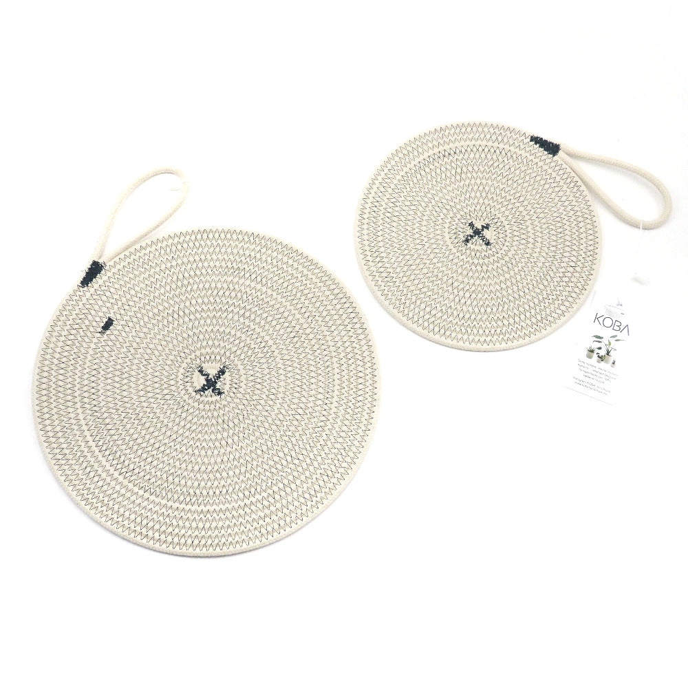 Pfannenuntersetzer UNI Grau