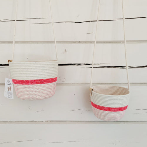 Hanging planter Fluo Pink