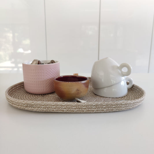 Ovaler Teller Boho Melé