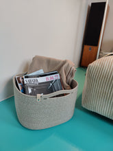 Load image into Gallery viewer, Magazine Basket Uni Boho Melé