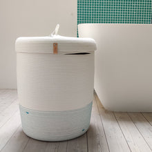 Load image into Gallery viewer, Laundry Basket Turquoise