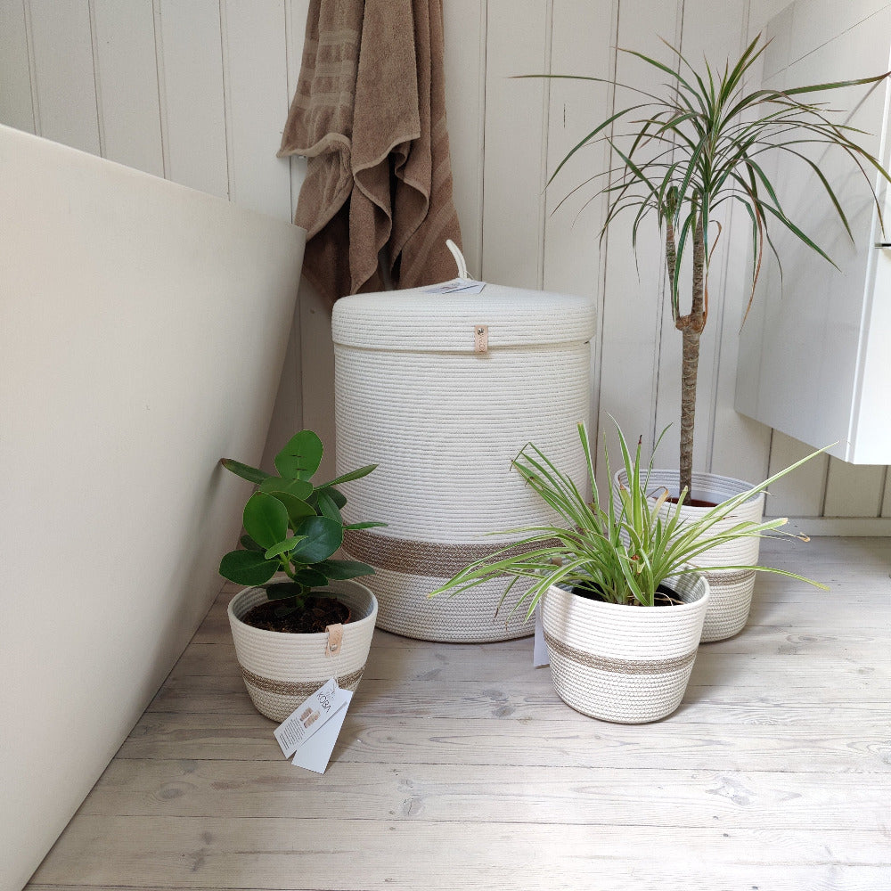 Panier à Linge Boho Melé