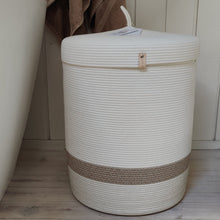Load image into Gallery viewer, Laundry Basket Boho Melé
