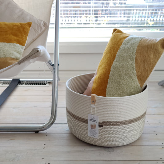 Aufbewahrungskorb niedrig Boho Melé