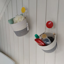 Afbeelding in Gallery-weergave laden, Wall Basket Pastel Grey &amp; White