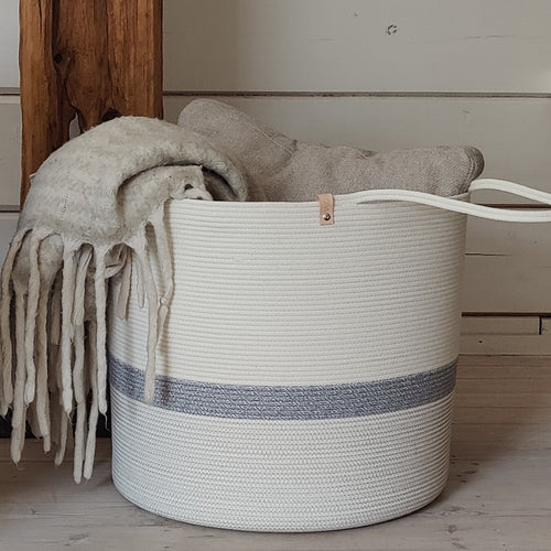 Panier de rangement High Pastel Grey