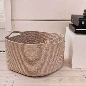 Magazine Basket Uni Boho Melé