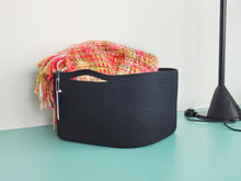 Afbeelding in Gallery-weergave laden, Magazine Basket Black Rope