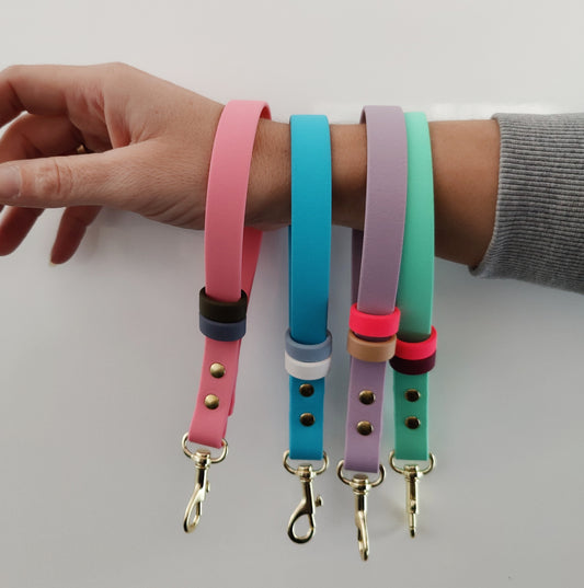 Schlüsselanhänger Pastell Rose