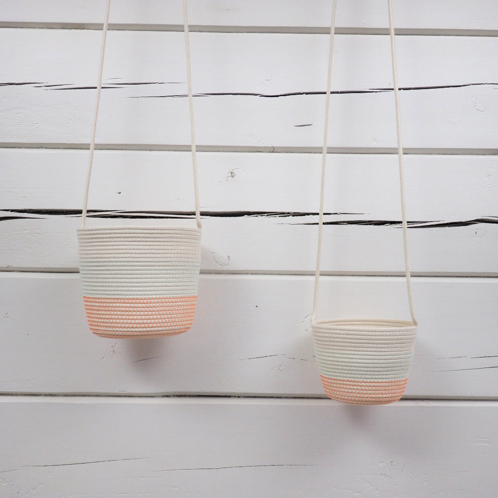 Hanging planter Fluo orange