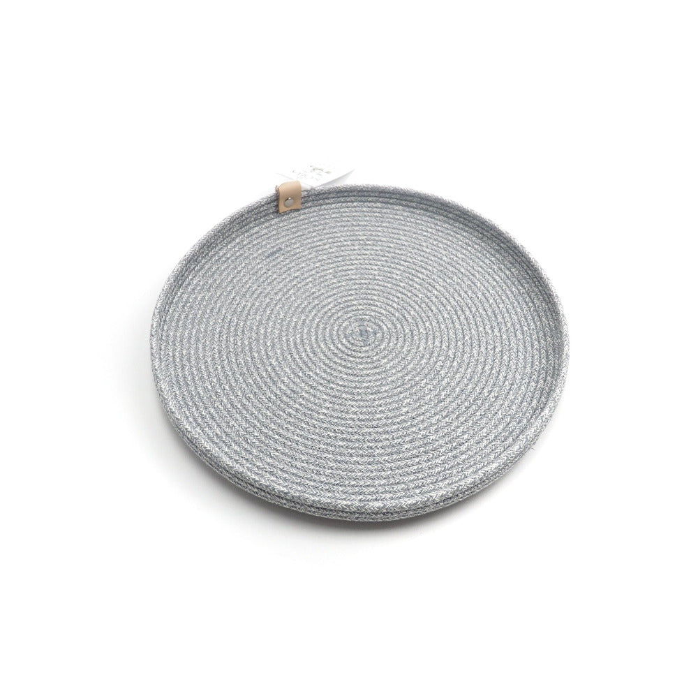 Plate Low UNI Pastel Grey