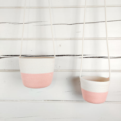 Hanging planters Pastel Rose