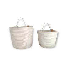 Afbeelding in Gallery-weergave laden, Wall Basket Ecru Naturel