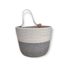 Afbeelding in Gallery-weergave laden, Wall Basket Pastel Grey &amp; White