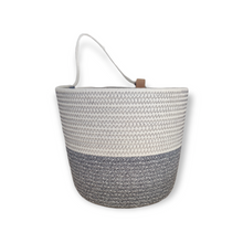 Afbeelding in Gallery-weergave laden, Wall Basket Pastel Grey &amp; White